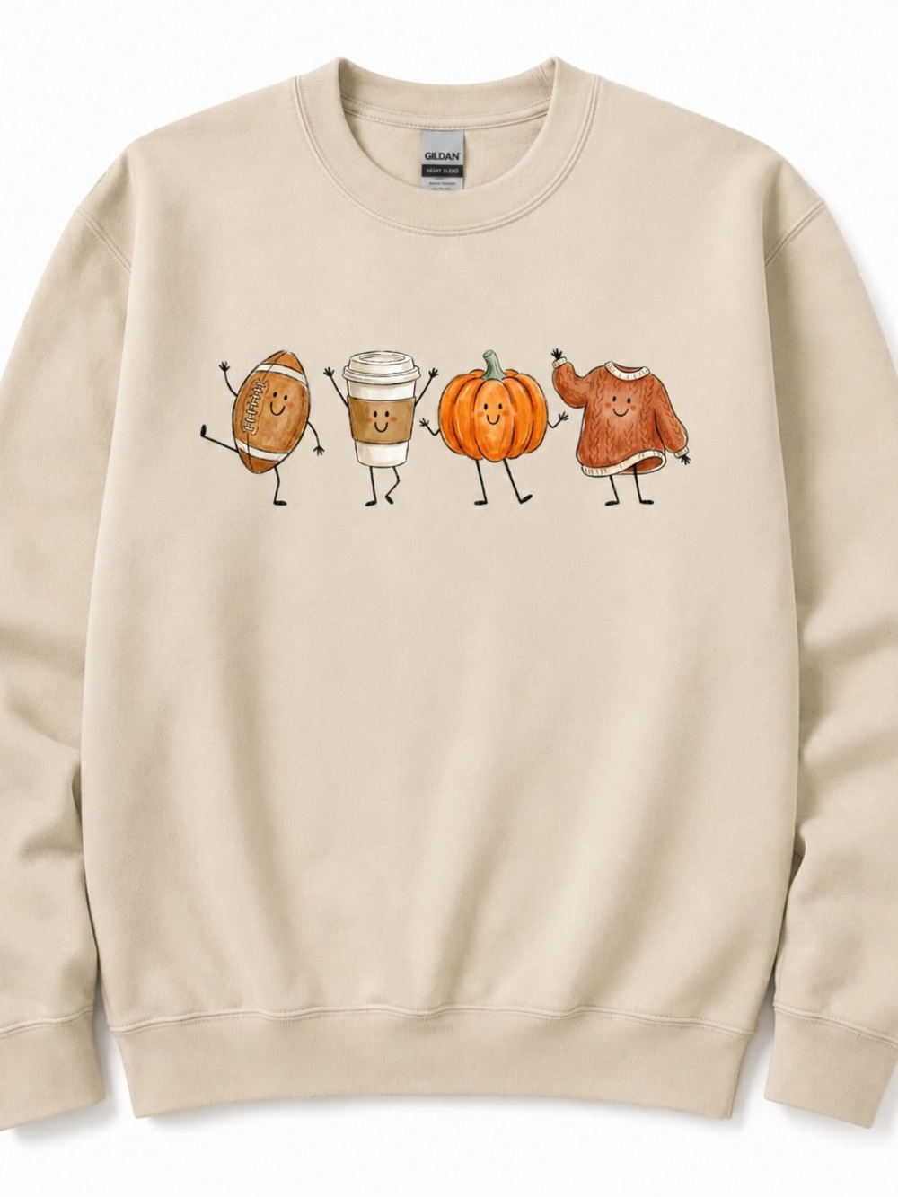 NWT Gildan Unisex Fall Crewneck